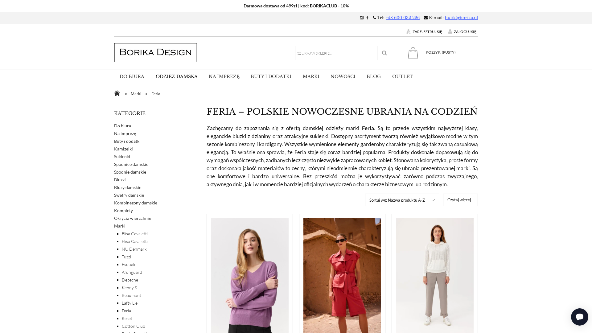 Jak tworzyć kobiece stylizacje z ubraniami marki Feria?
