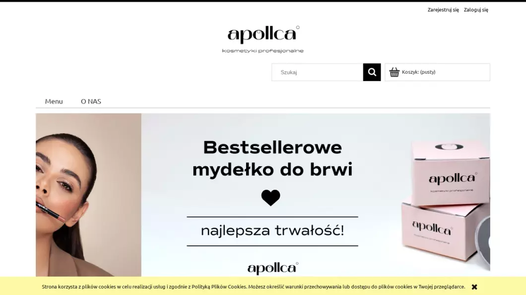 Apollca - kosmetyki profesjonalne - podgląd
