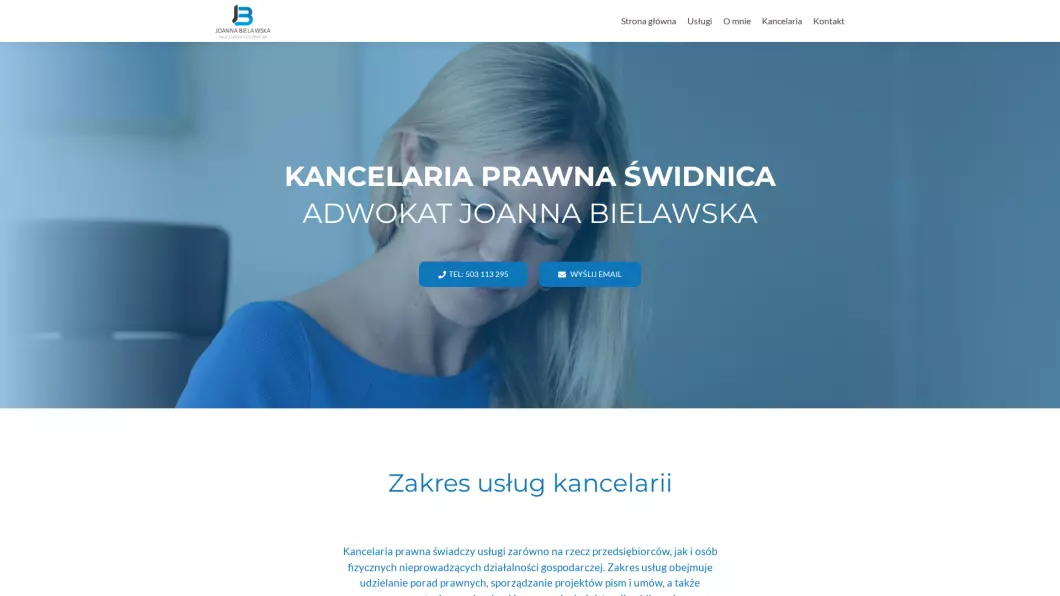 Kancelaria prawna Świdnica - Adwokat Joanna Bielawska - podgląd