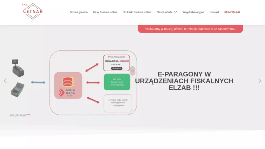 CETNAR - Kasy Fiskalne Łódź - podgląd