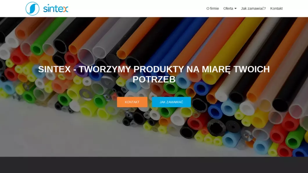 Sintex - Producent uszczelek, rurek plastikowych, węży PCV - podgląd